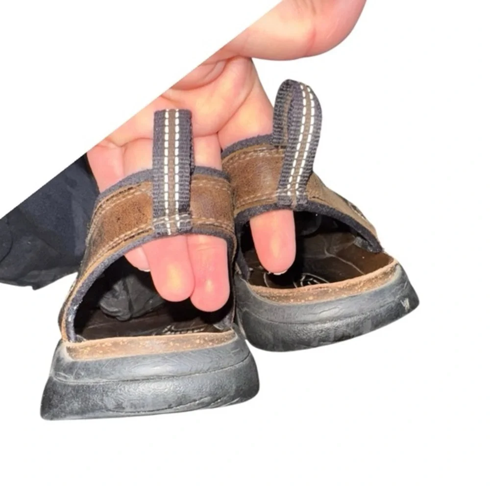 Keen Daytona Brown Leather Waterproof‎ Sport Sandals Shoes Men's Size: 12